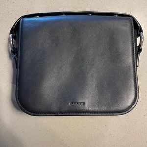 All Saints black crossbody bag